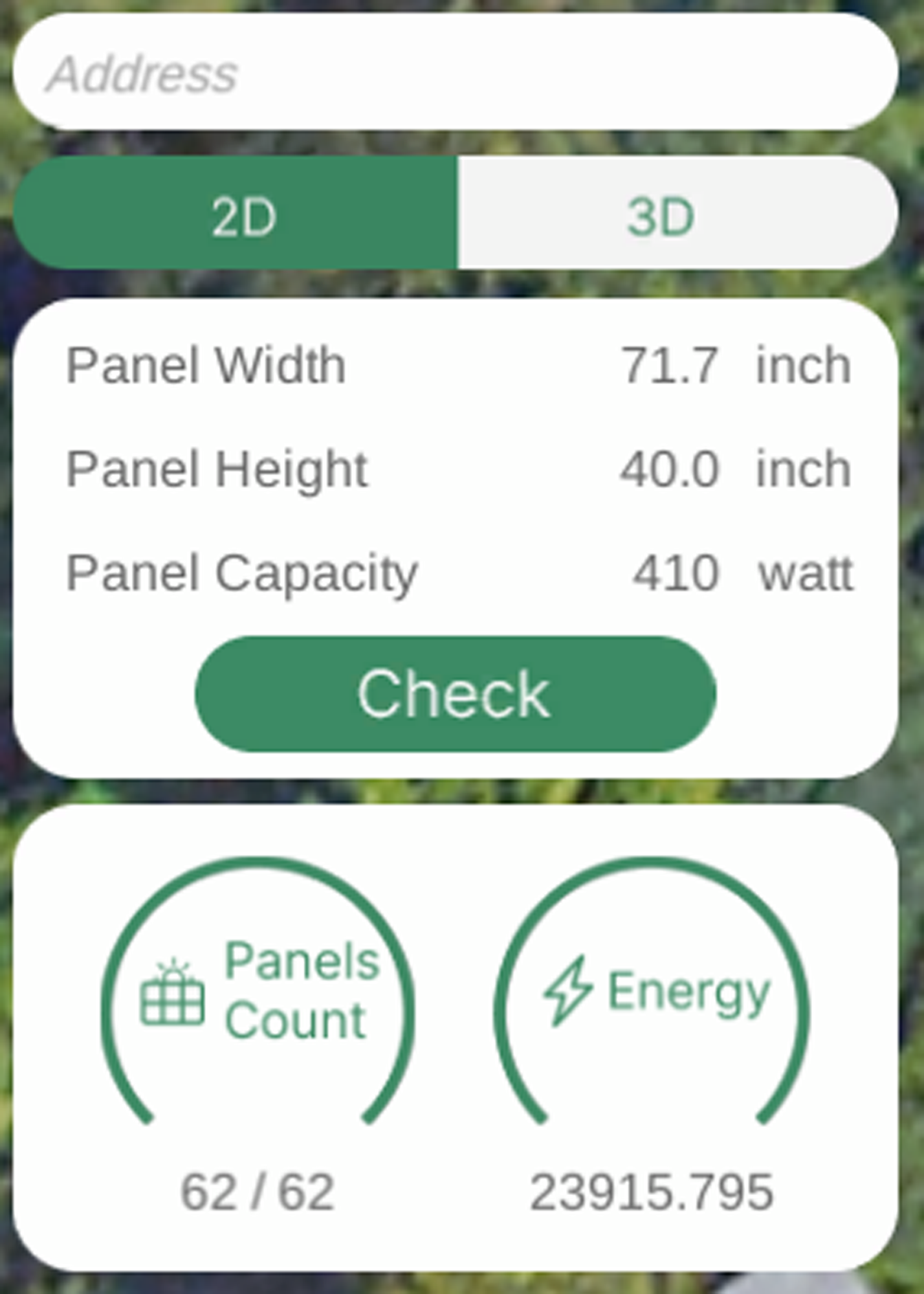 Solar forecasting detail